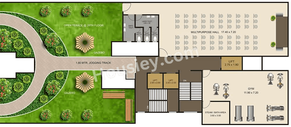 Sky Tisai Residency Floor plan 2