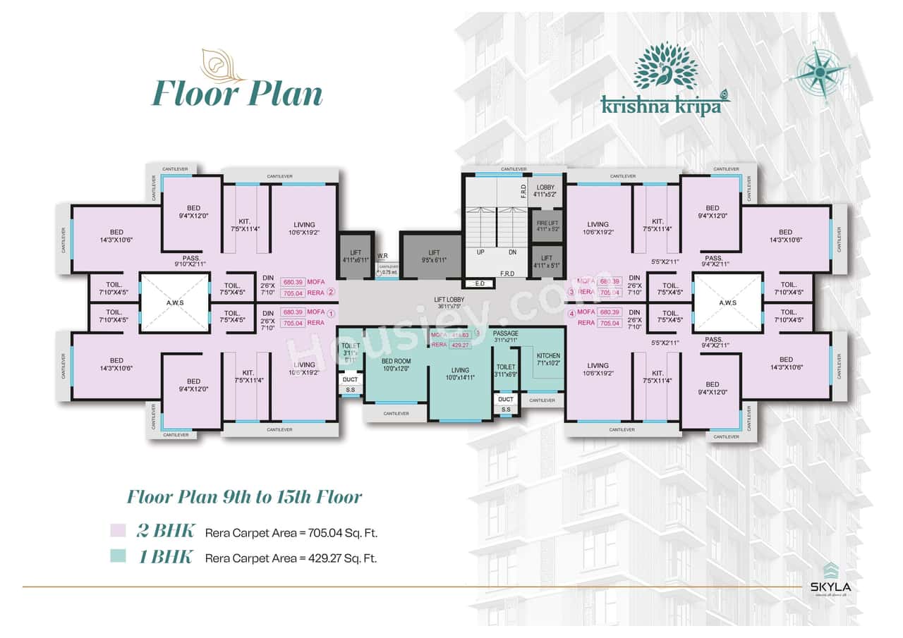 Skyla Krishna Kripa Floor plan 2