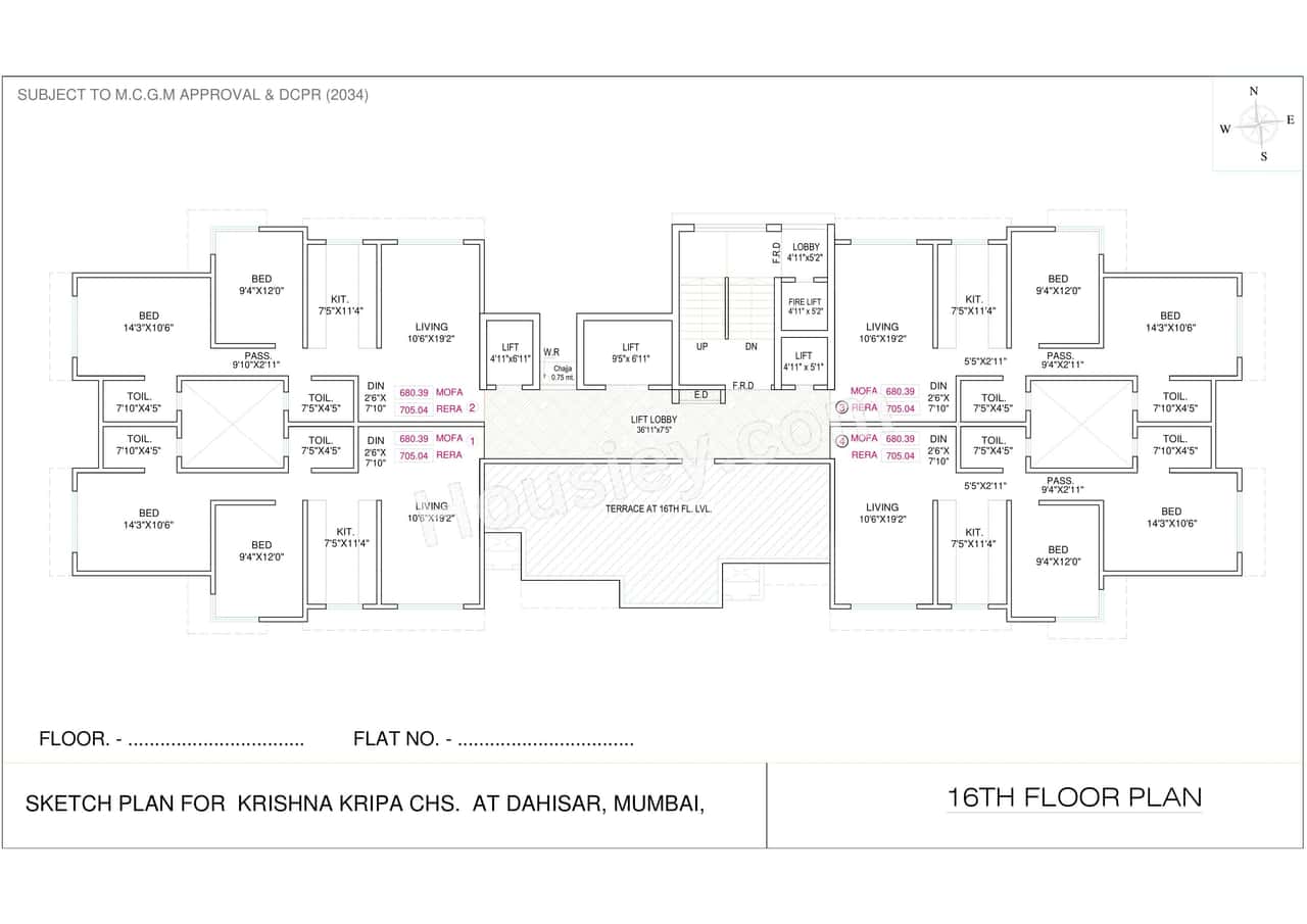 Skyla Krishna Kripa Floor plan 7