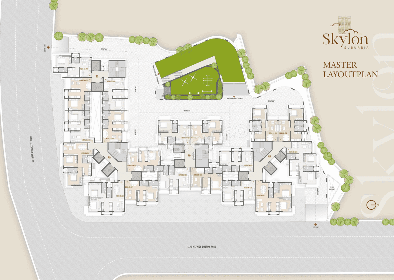 Skylon Suburbia Floor plan 1