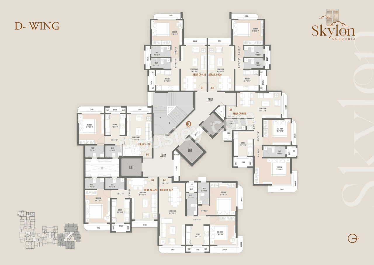 Skylon Suburbia Floor plan 8