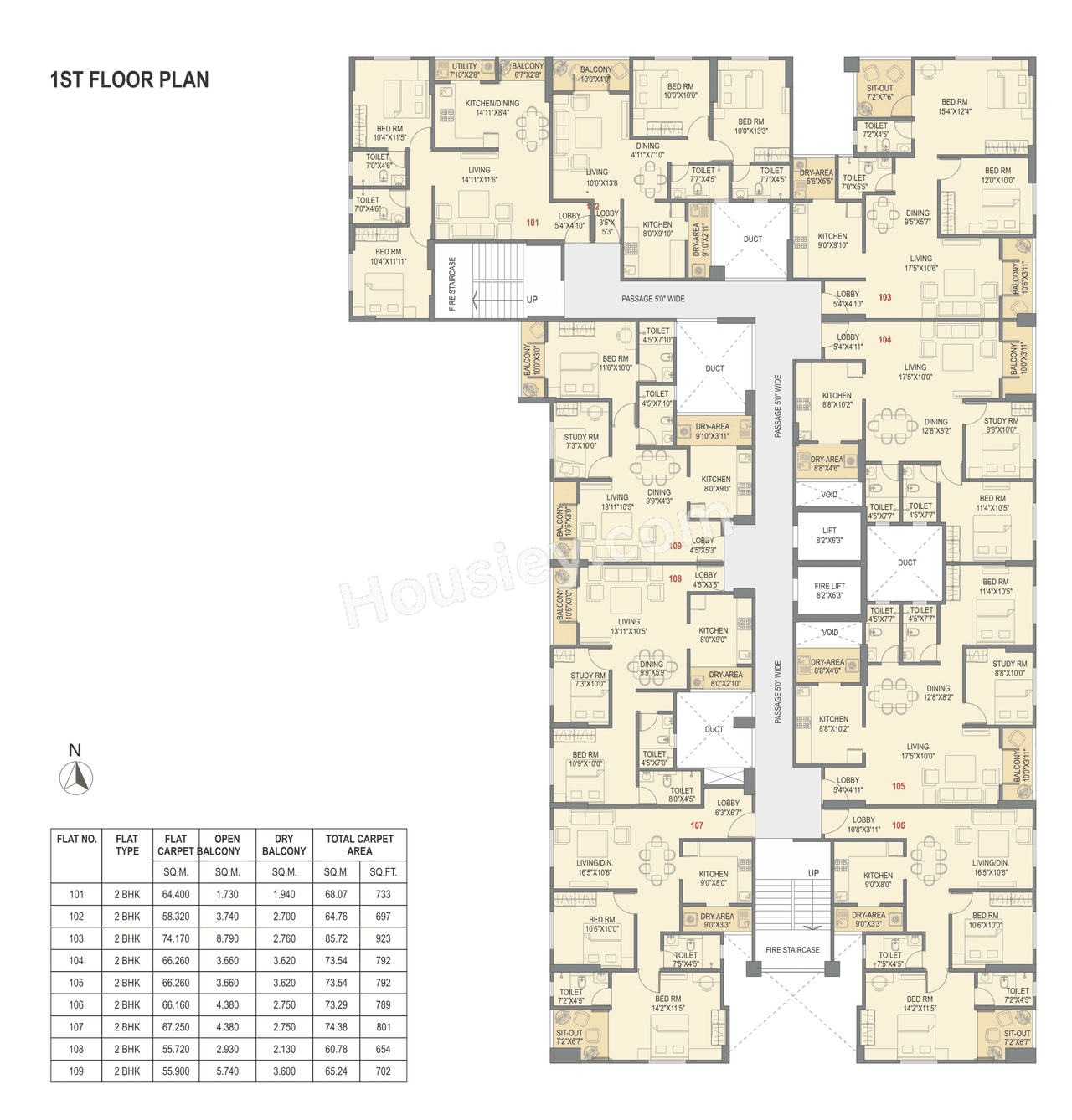 Skyrise Skyscape Floor plan 2
