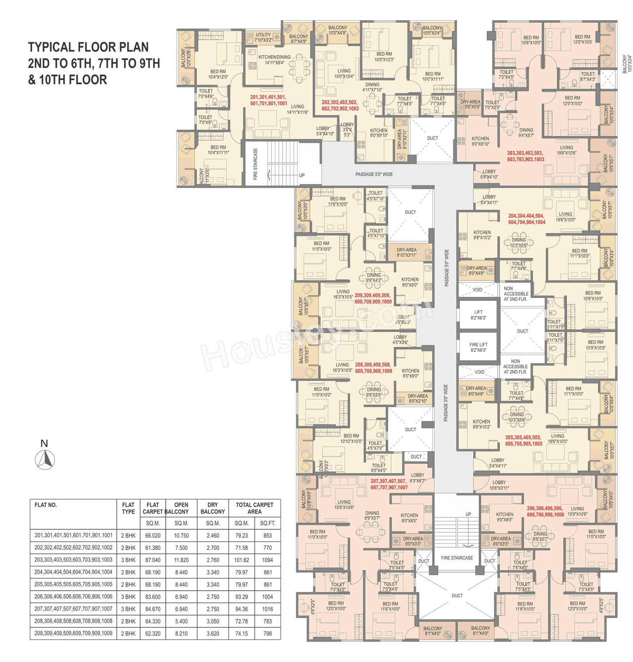 Skyrise Skyscape Floor plan 3