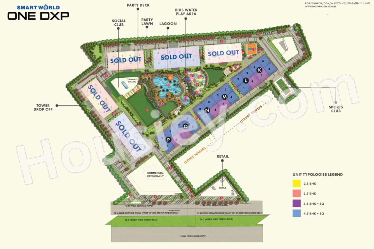 Smart World One DXP Floor Plan