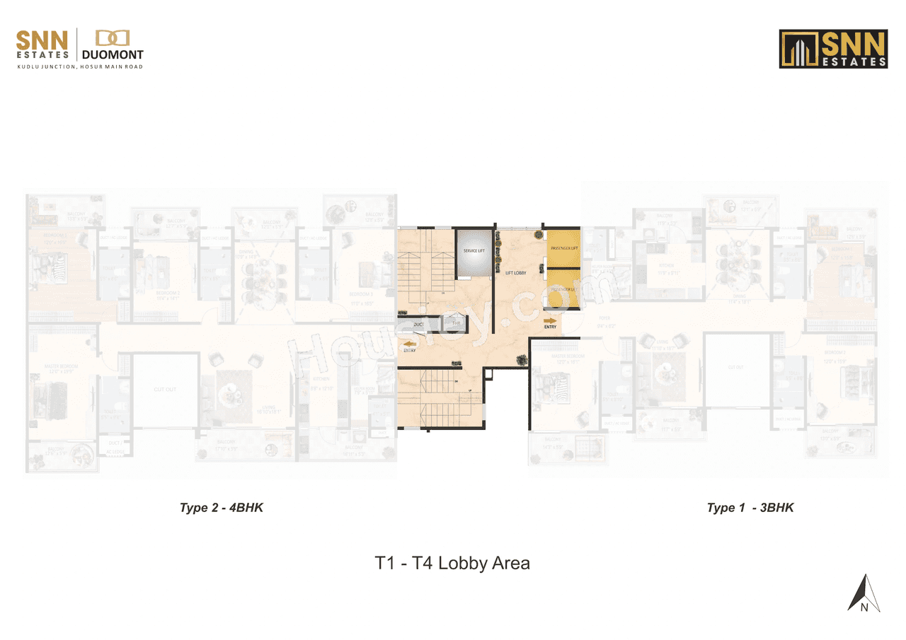 SNN Duomont Floor Plan