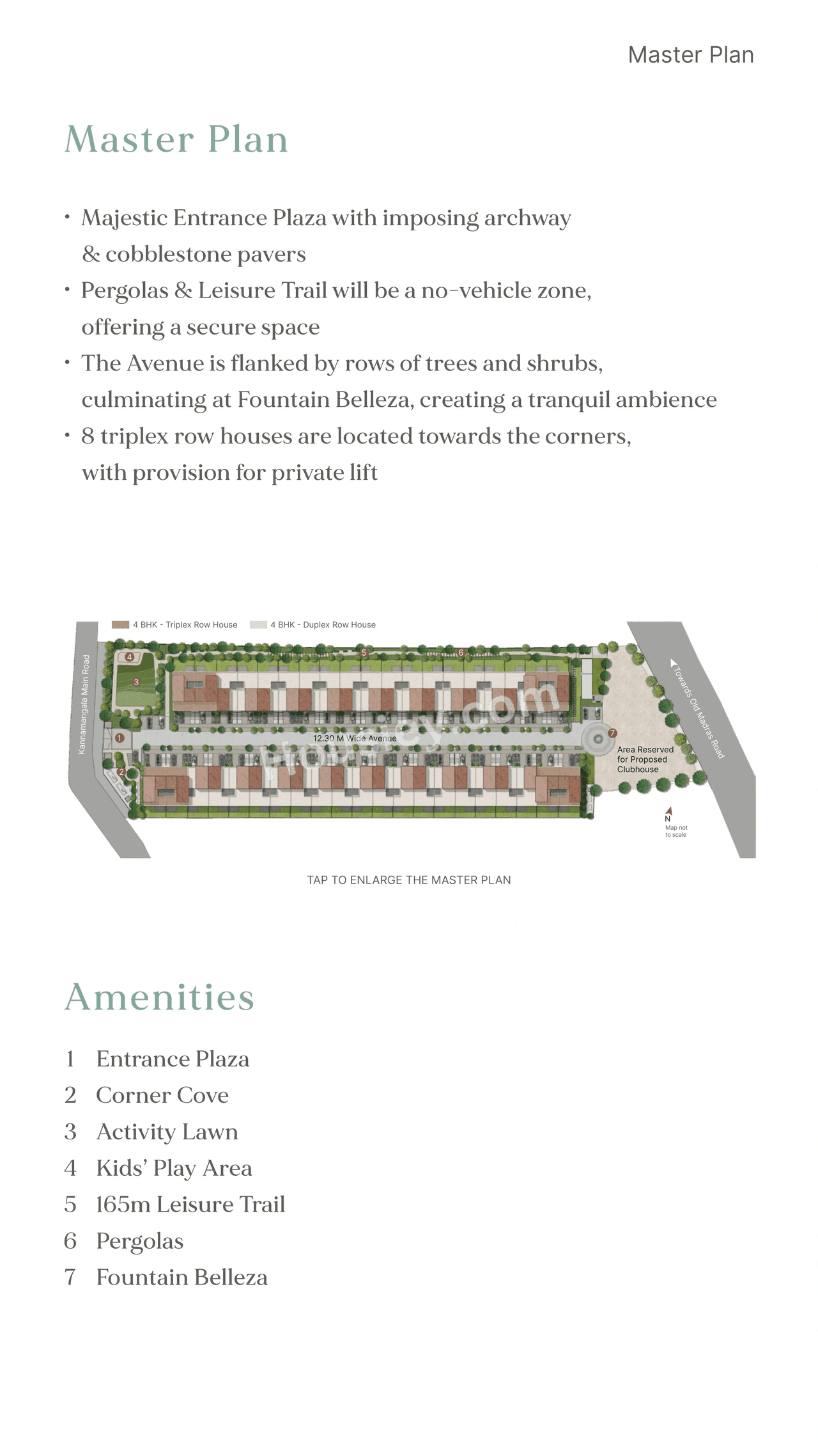 Sobha Galera Master Plan