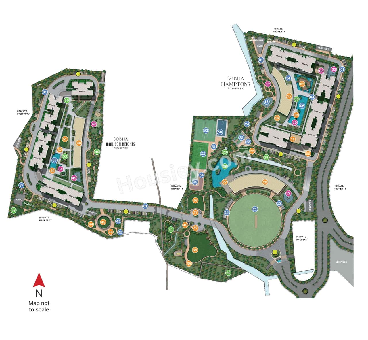 Sobha Madison Heights Master Plan