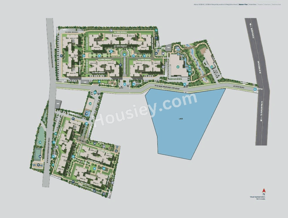 Sobha Neopolis Master Plan
