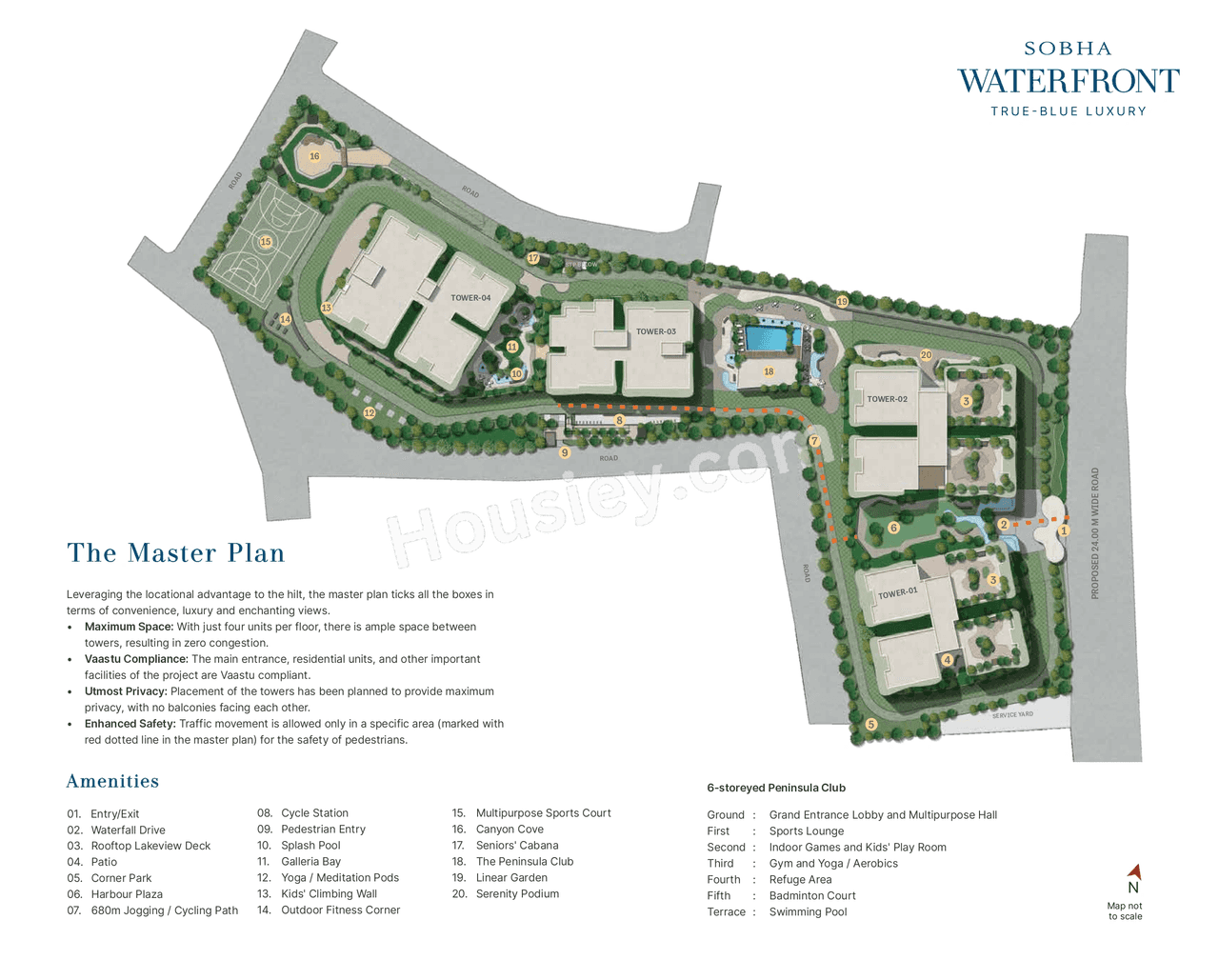Sobha Waterfront Master Plan