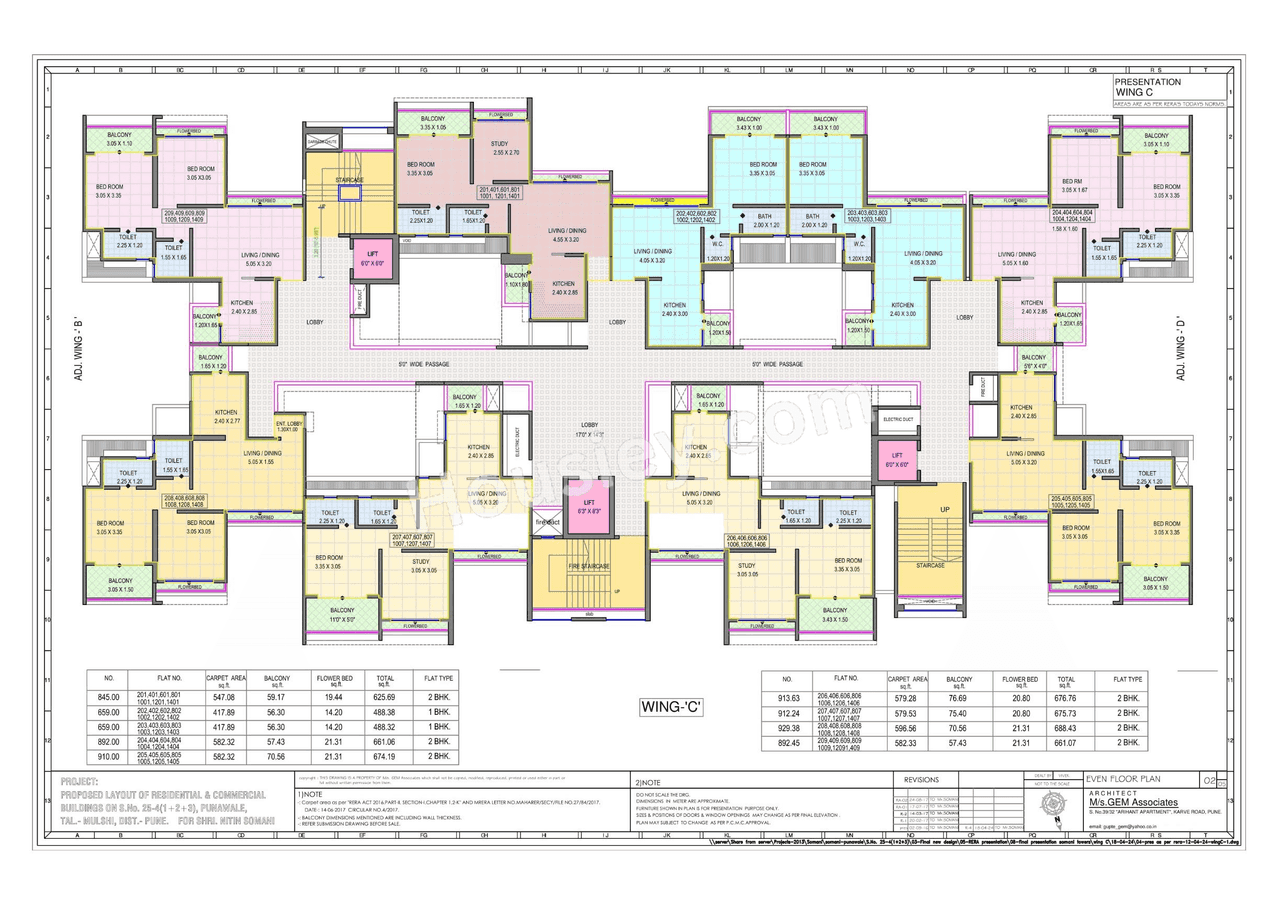 Somani Towers Floor plan 2