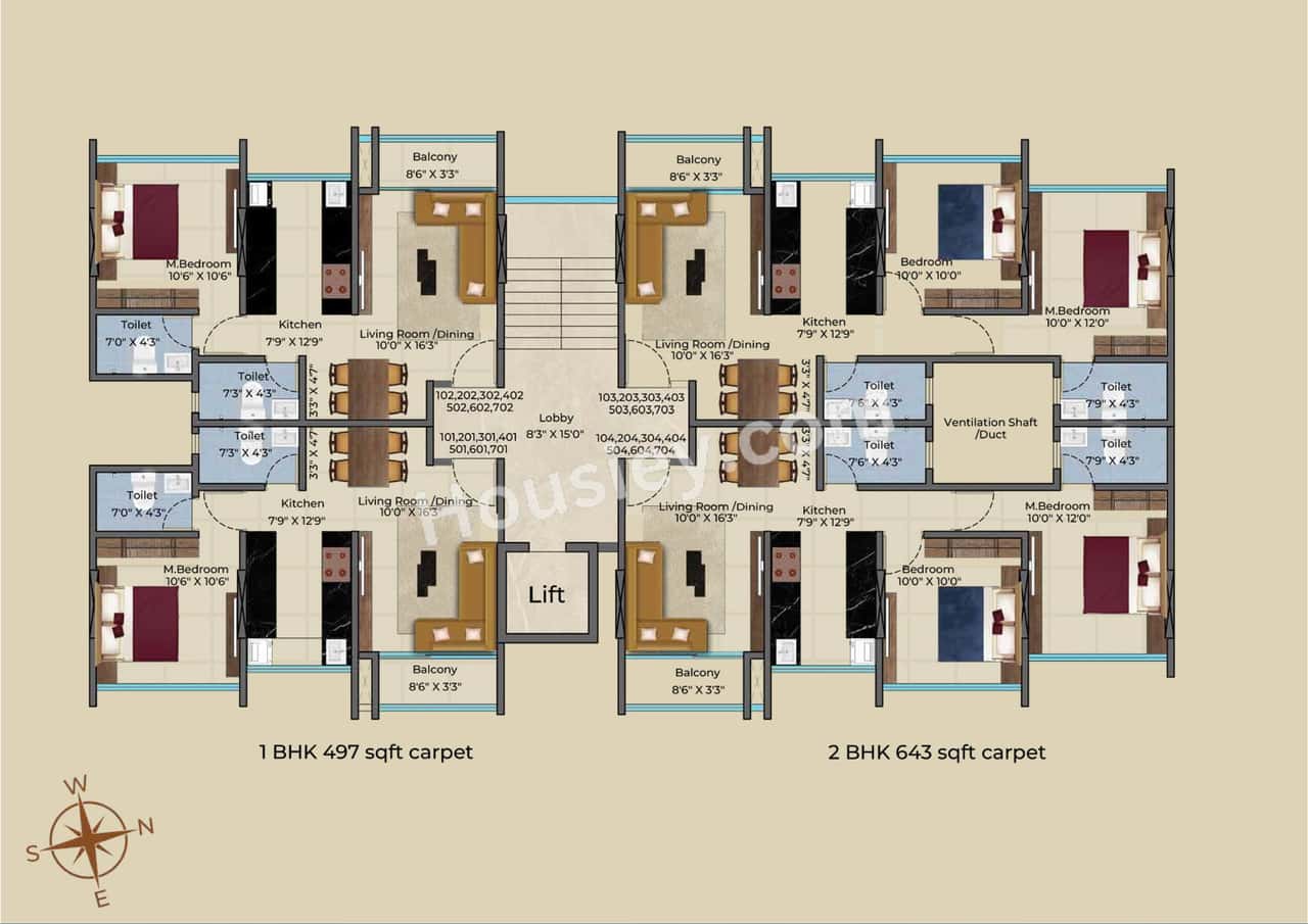 Sonigara Shloka Floor Plan