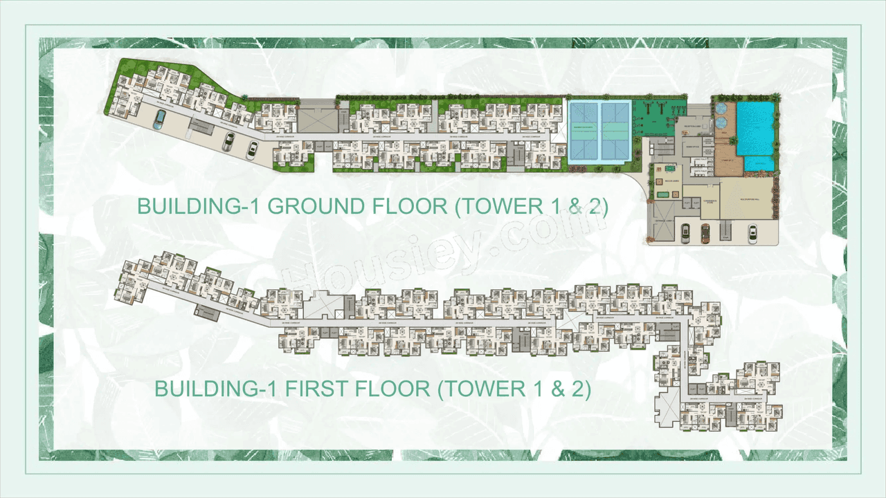 Sowparnika Whispering petals Floor plan 1