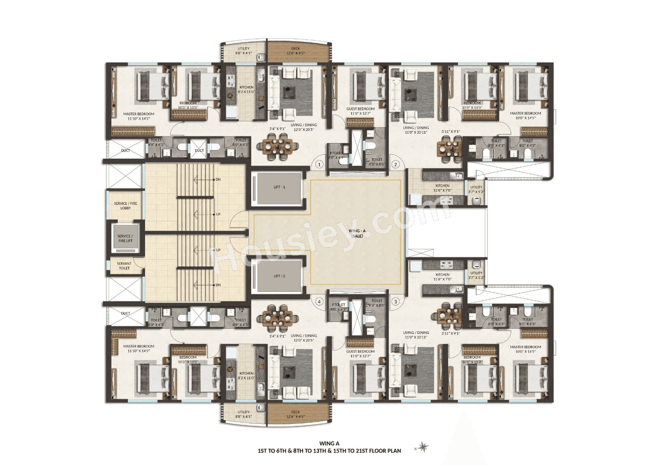 Spenta Versova Floor plan 1