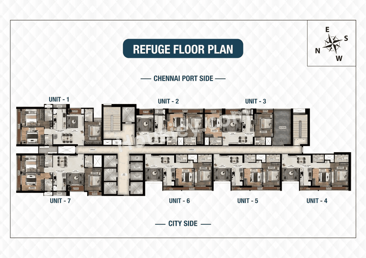 SPR Sky Towers Floor plan 1