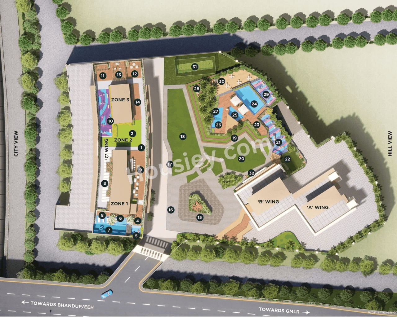 Srishti Oasis Master Plan