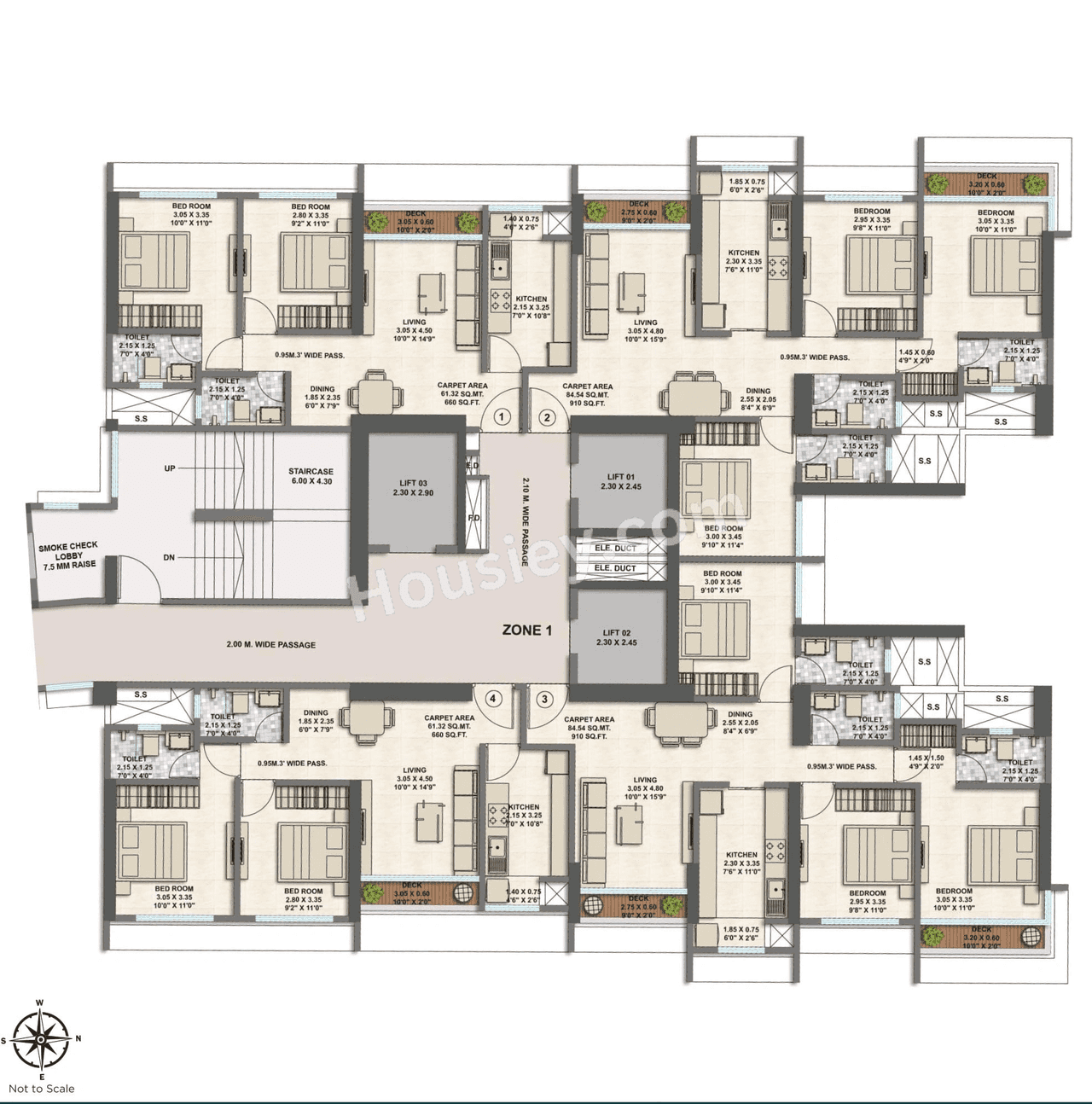 Srishti Oasis Floor plan 3
