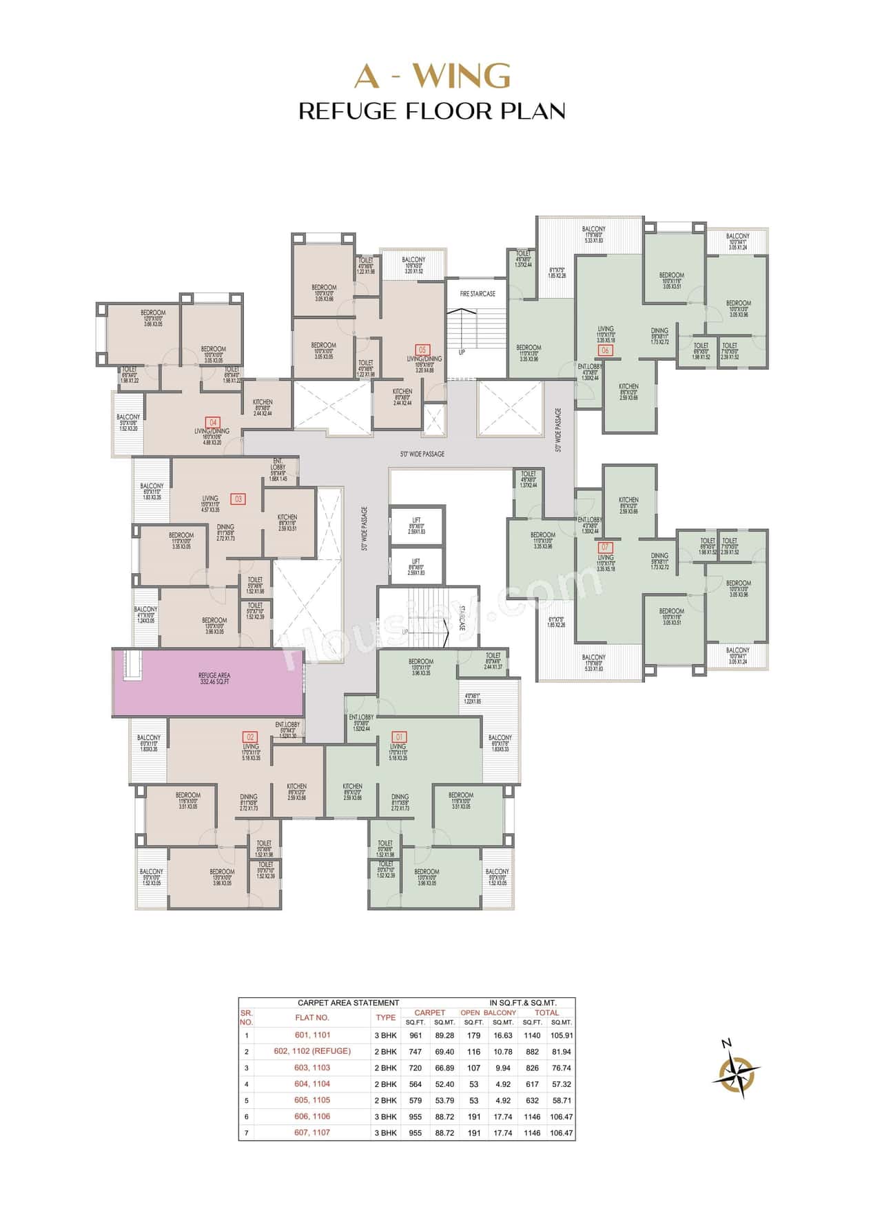 SS Sai Pleasure Floor plan 1