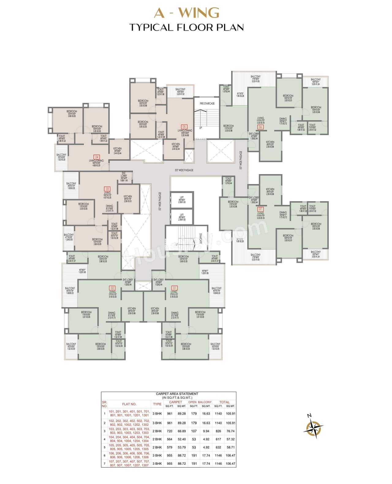 SS Sai Pleasure Floor plan 2
