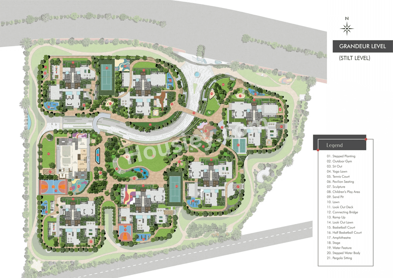 SSI Fortune Suraj Bhan Grande Floor plan 1