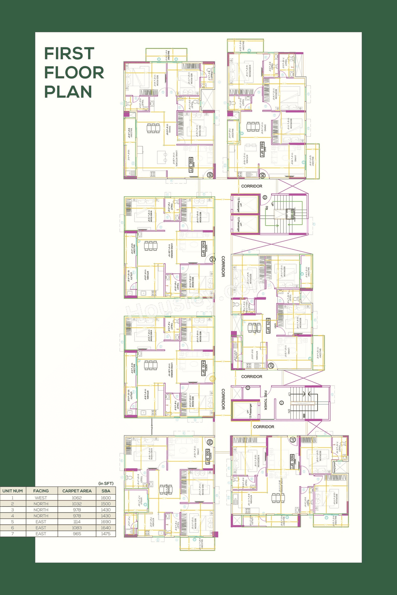 SSVR Meridian Floor Plan