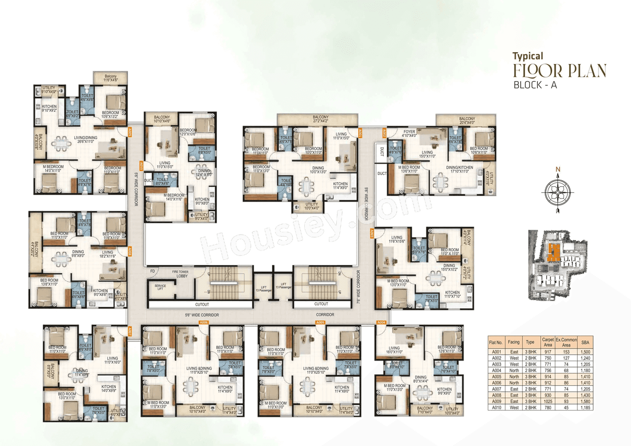 SSVR Niyaara Floor plan 1