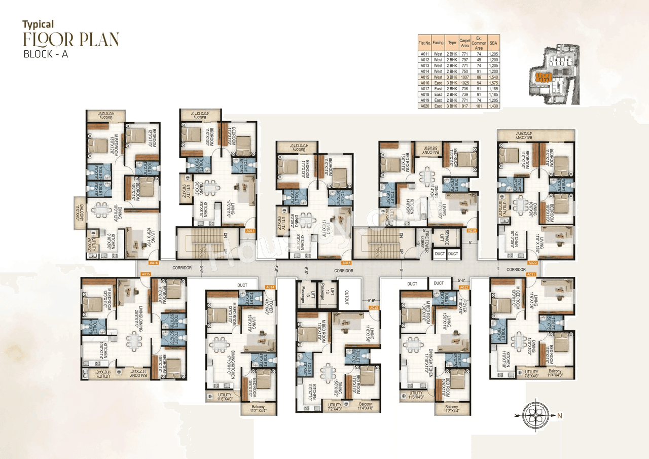 SSVR Niyaara Floor plan 2