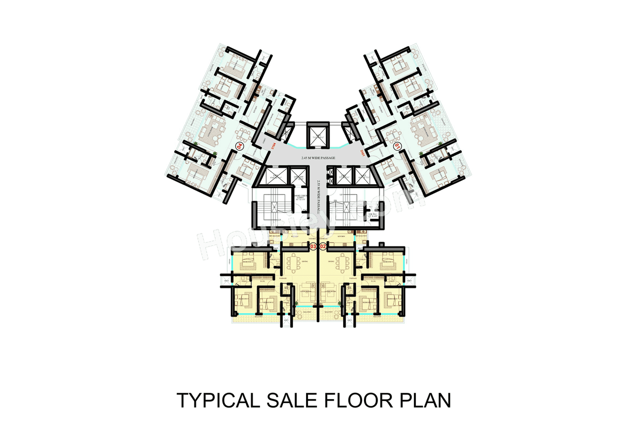 Starom Sejal Floor plan 1