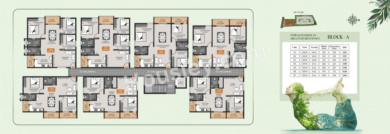 STSK Nature Elation Floor plan 1