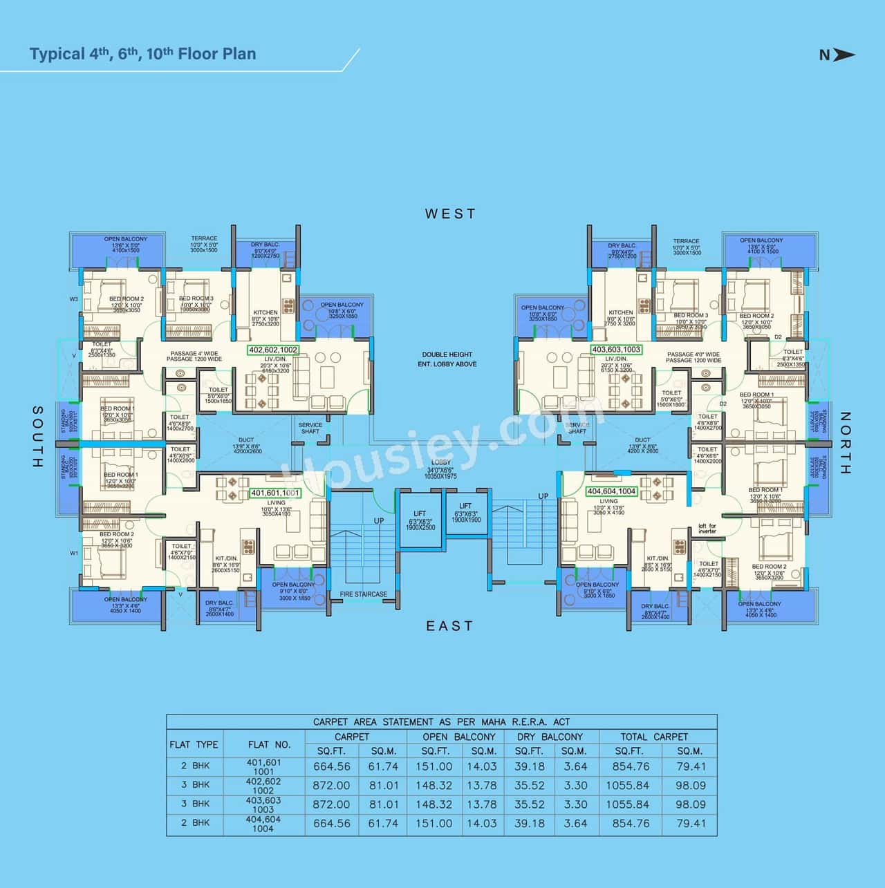 AB Kokate Saffron Floor plan 2