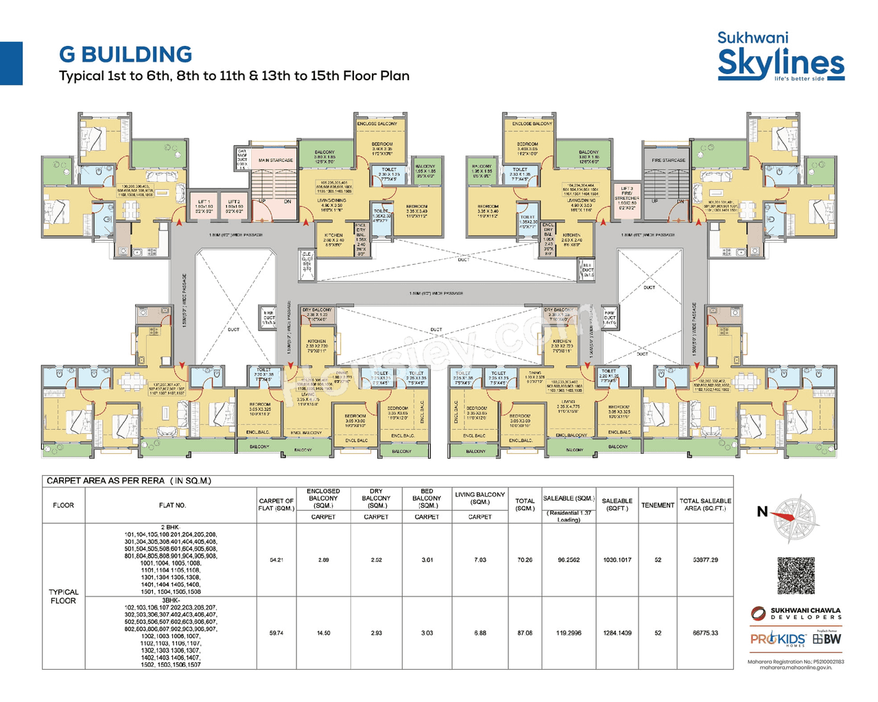 Sukhwani Skylines Floor plan 6