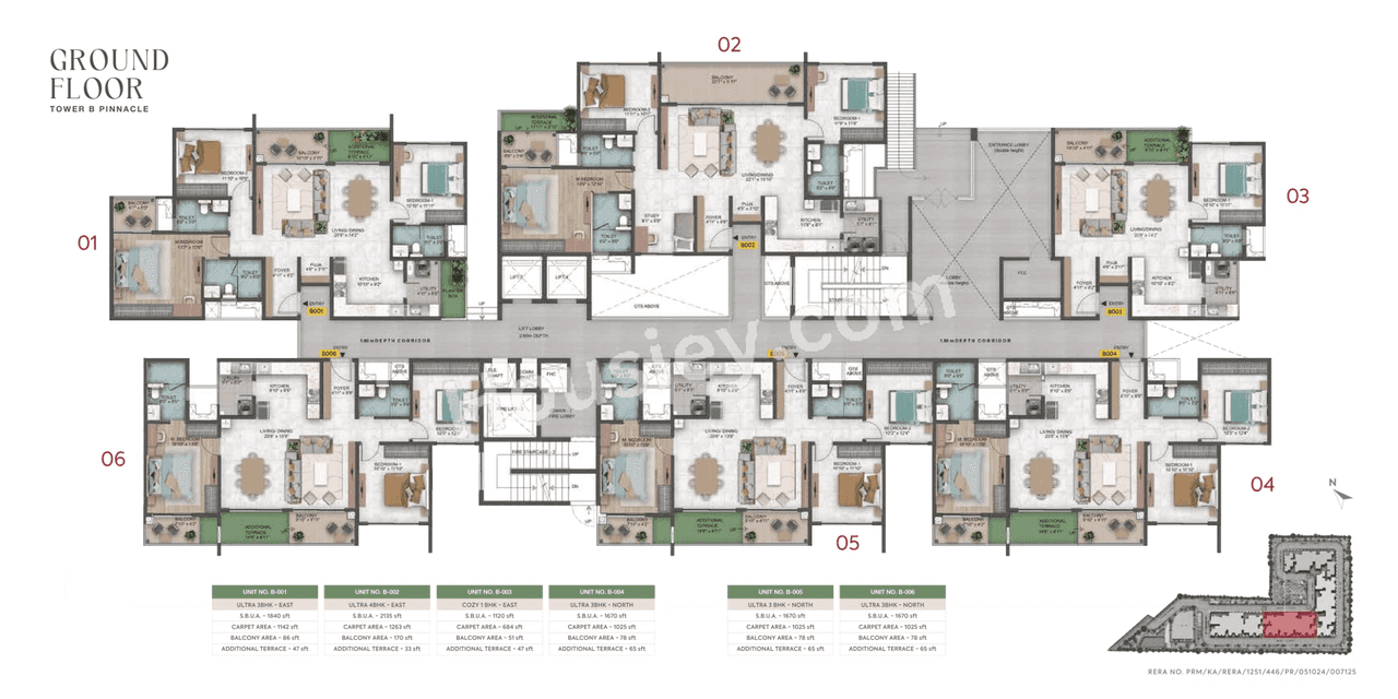 Sumadhura Capitol Floor plan 3