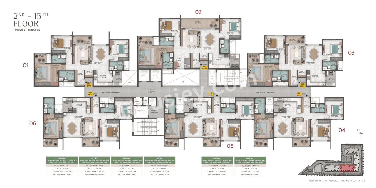 Sumadhura Capitol Floor plan 4