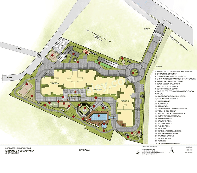 Sumadhura Epitome Master Plan