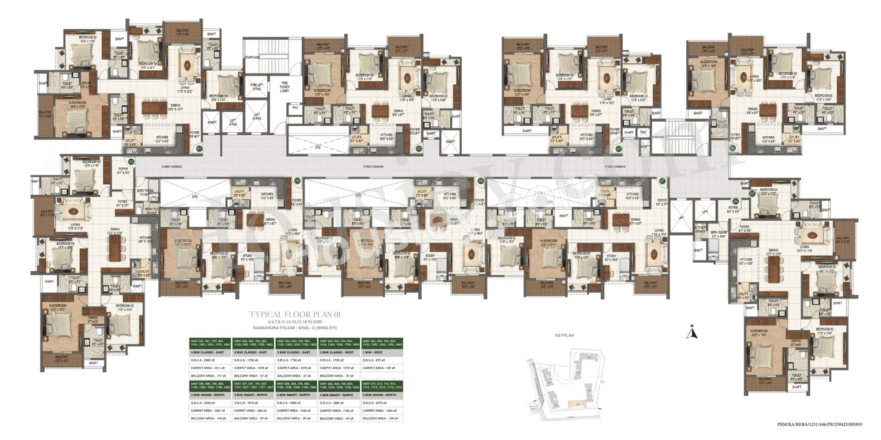 Sumadhura Folium Floor plan 2