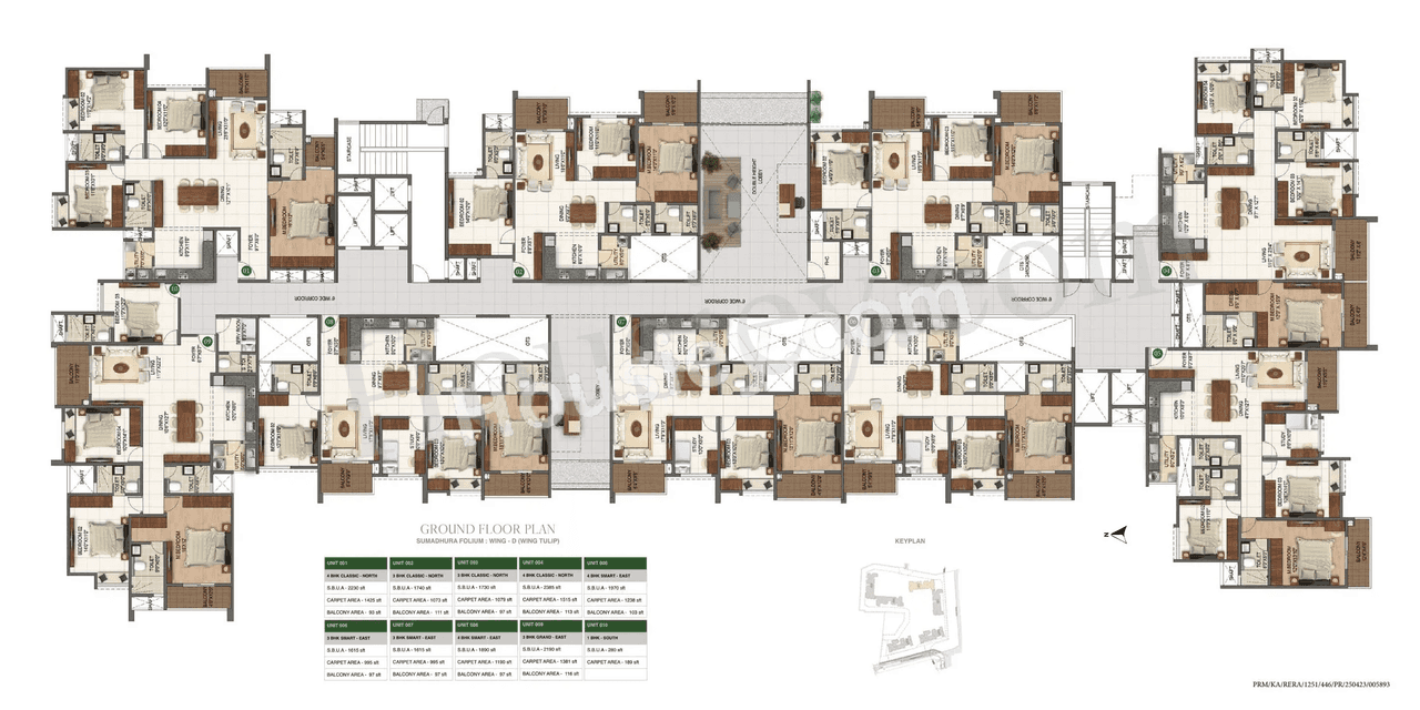 Sumadhura Folium Floor plan 3
