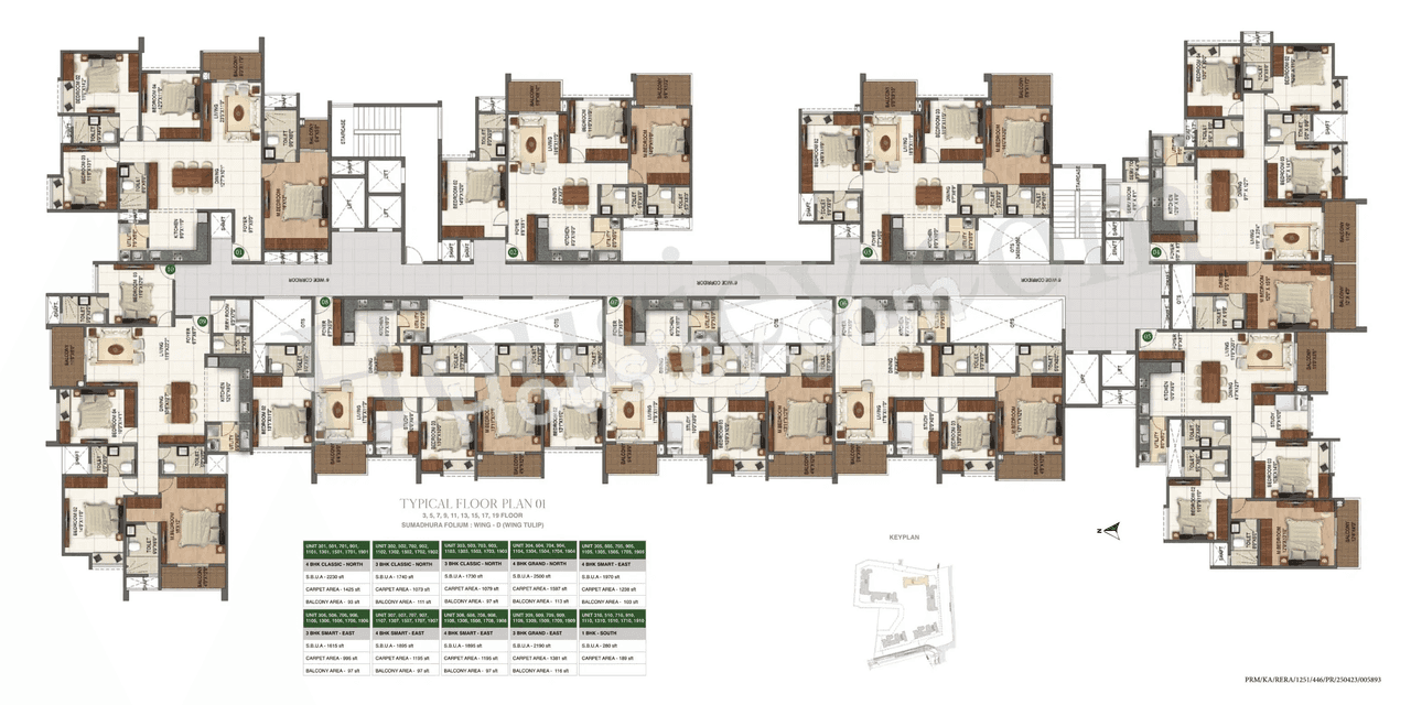 Sumadhura Folium Floor plan 4
