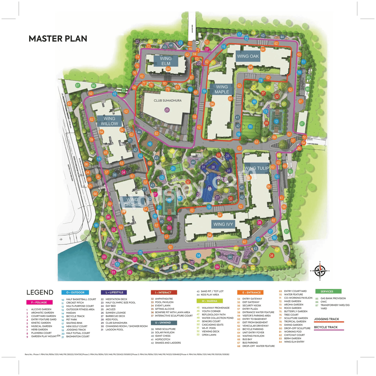 Sumadhura Folium Master Plan