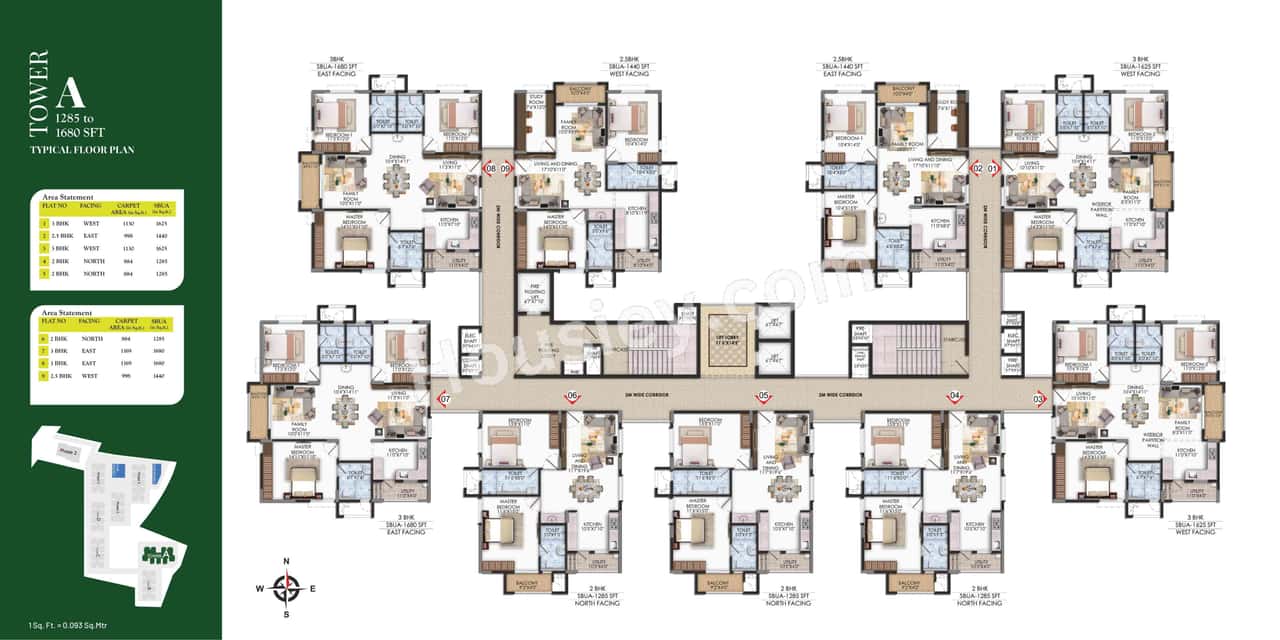 Sumadhura Garden by the Brook Floor plan 1