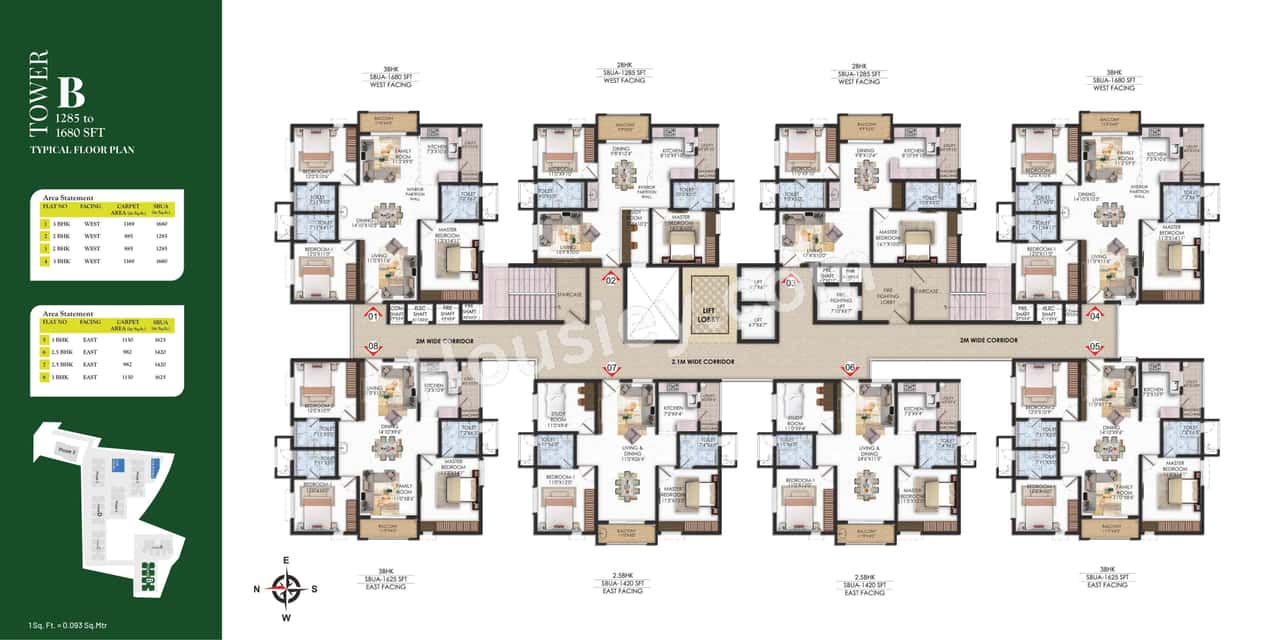 Sumadhura Garden by the Brook Floor plan 2