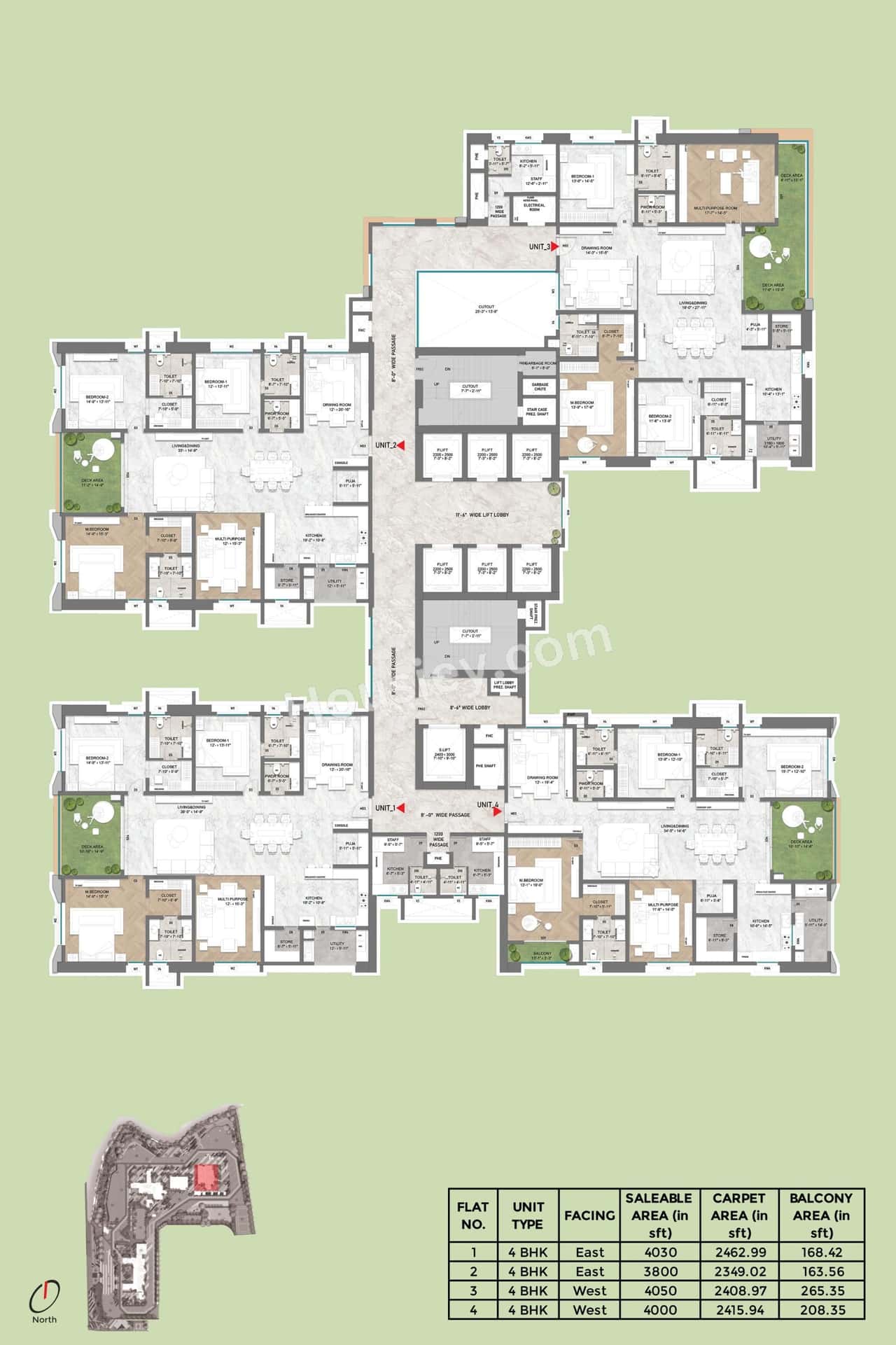Sumadhura Palais Royale Floor plan 5