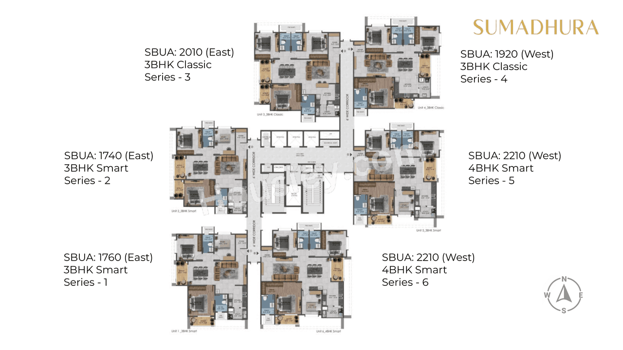 Sumadhura Sarang Phase I Floor plan 1