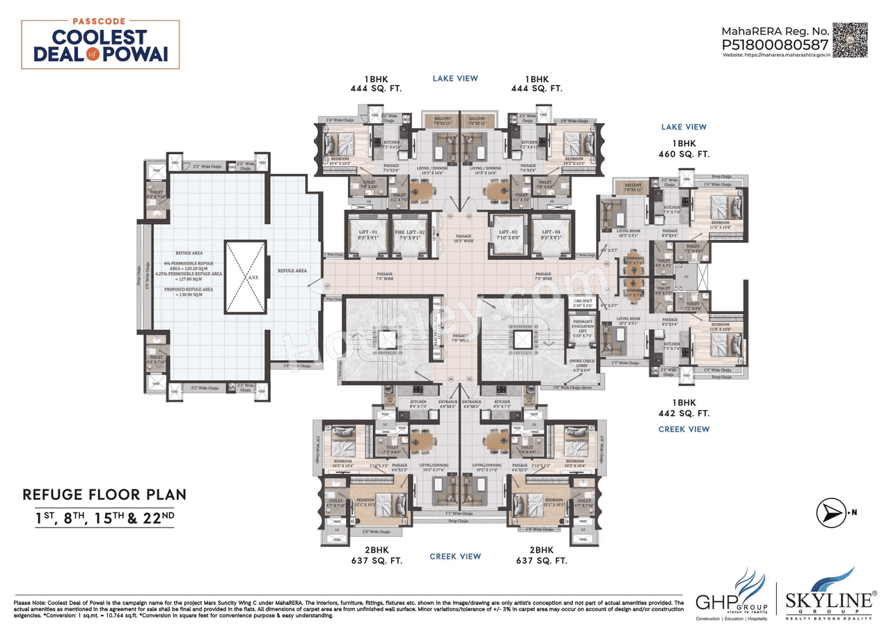 Suncity Dream Of Powai Floor plan 1