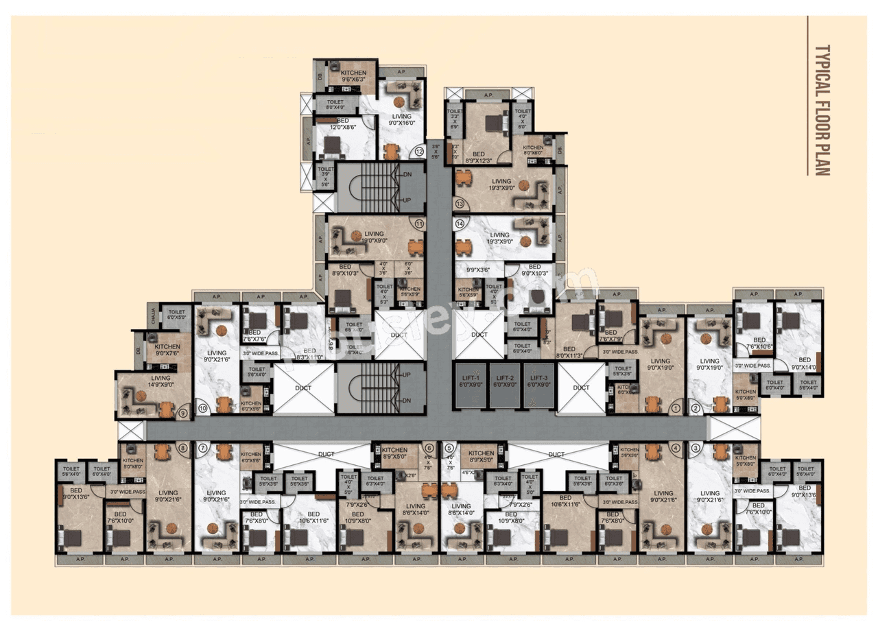 Sunshine Green Park Floor plan 3