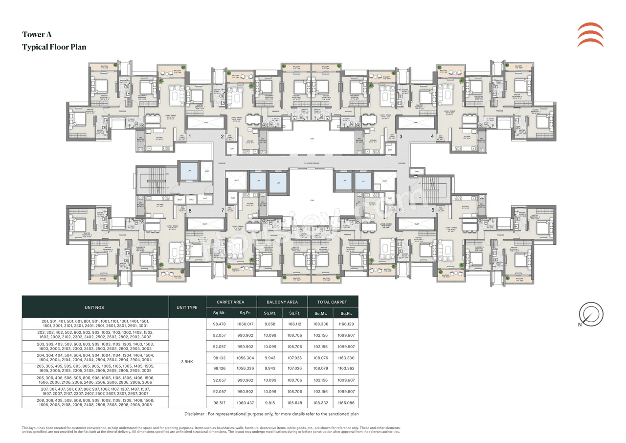 Supreme Riverside Floor plan 2