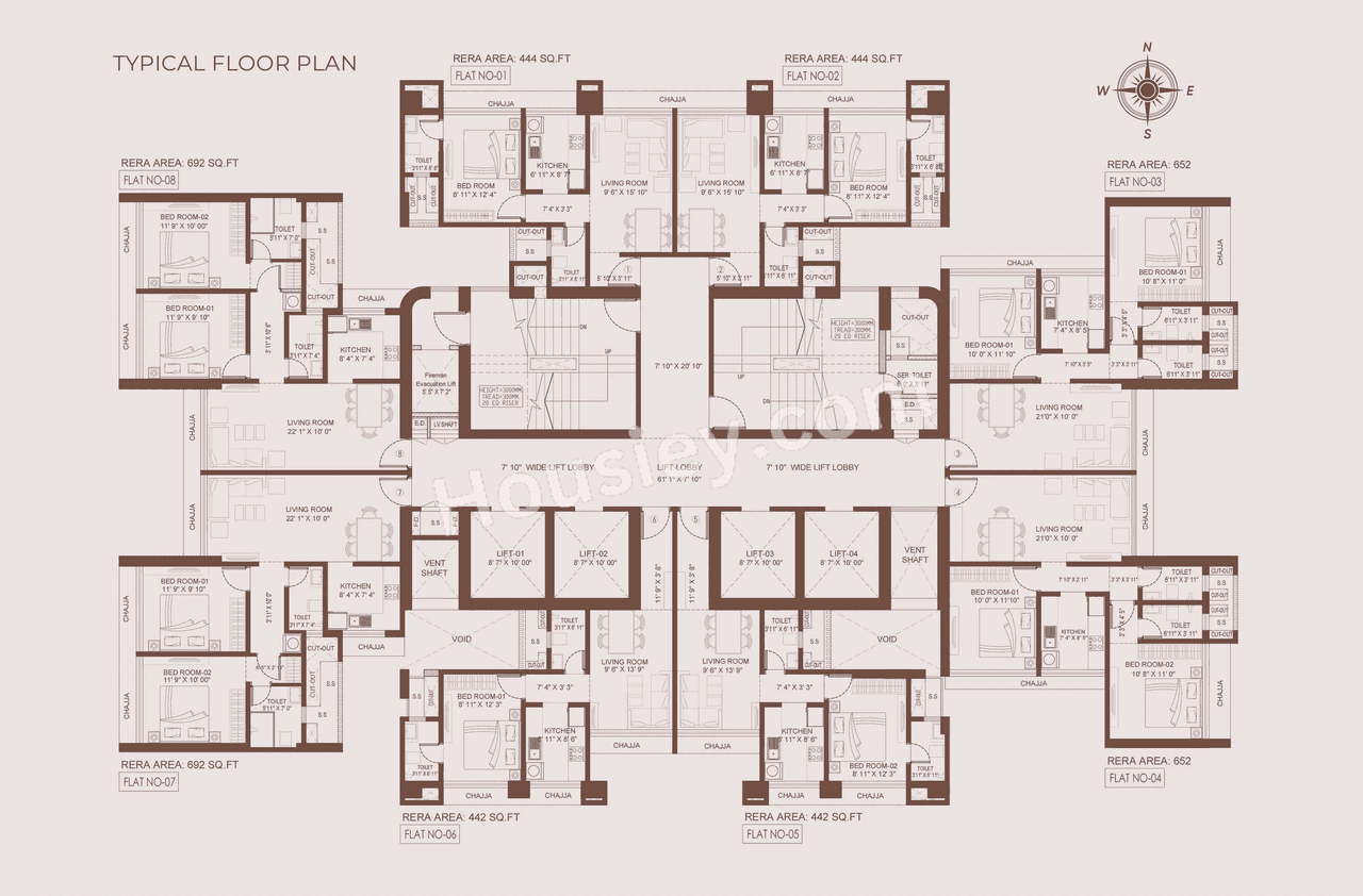 Suraj Vitalis Floor plan 2