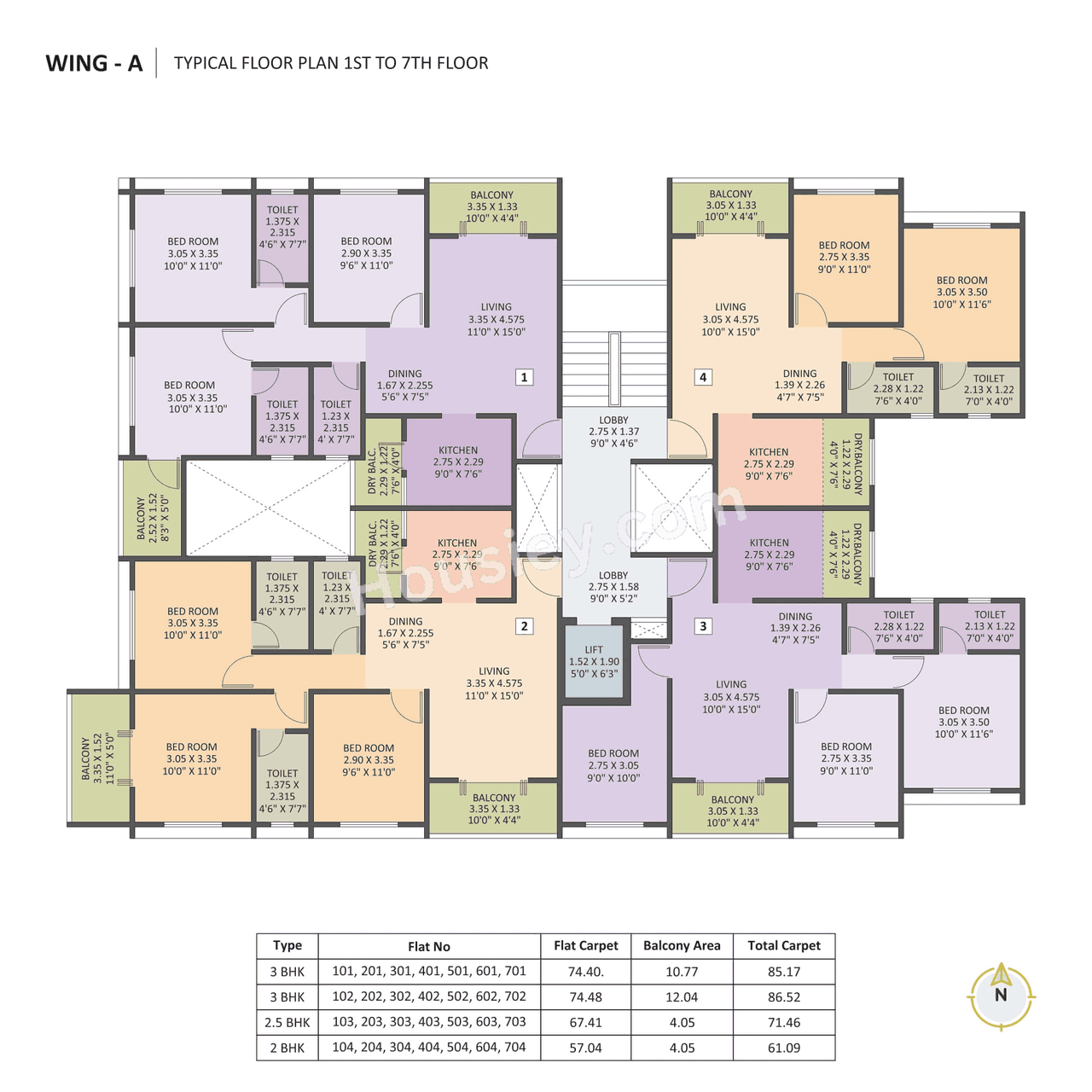 Surbhi Samrudhi Floor plan 1