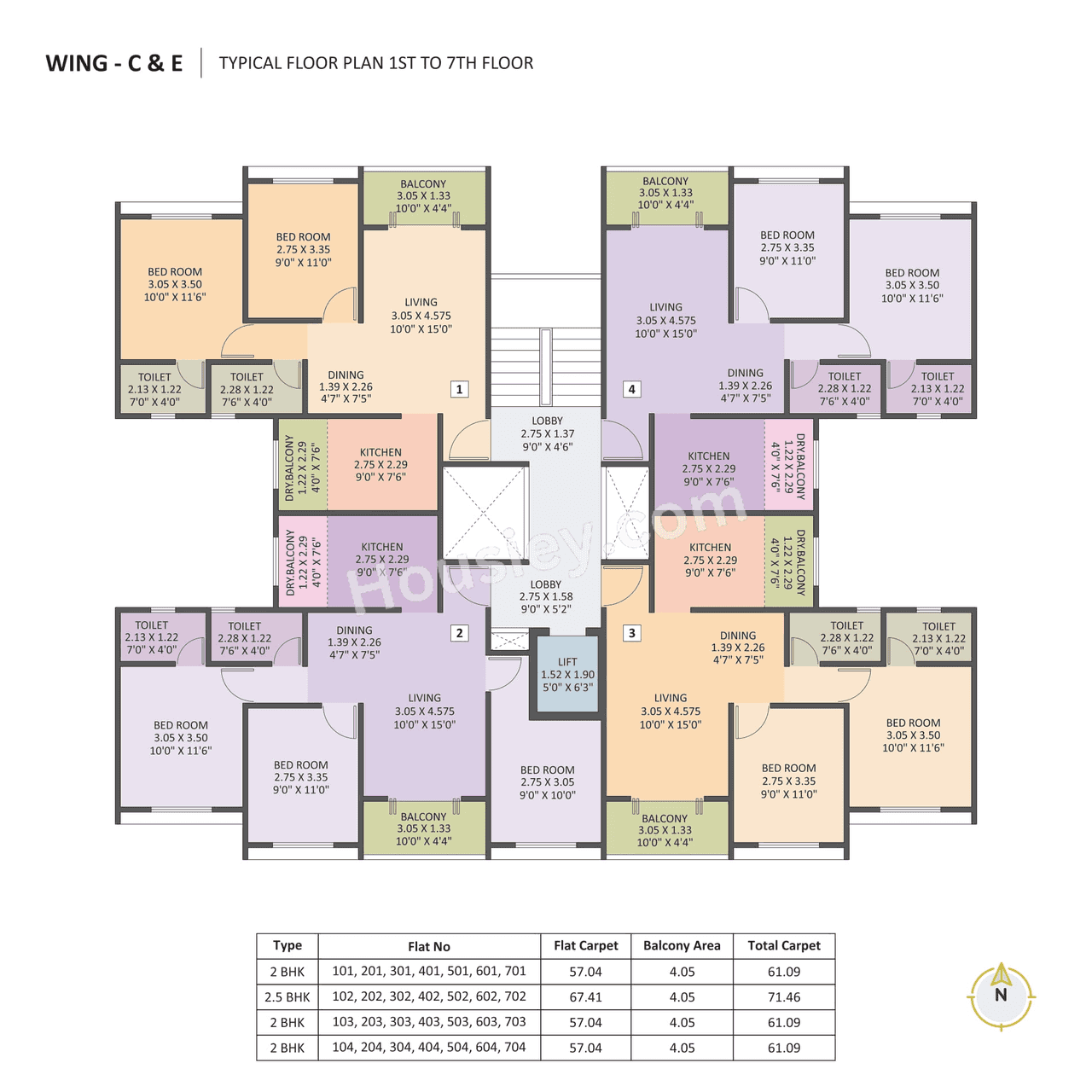 Surbhi Samrudhi Floor plan 3