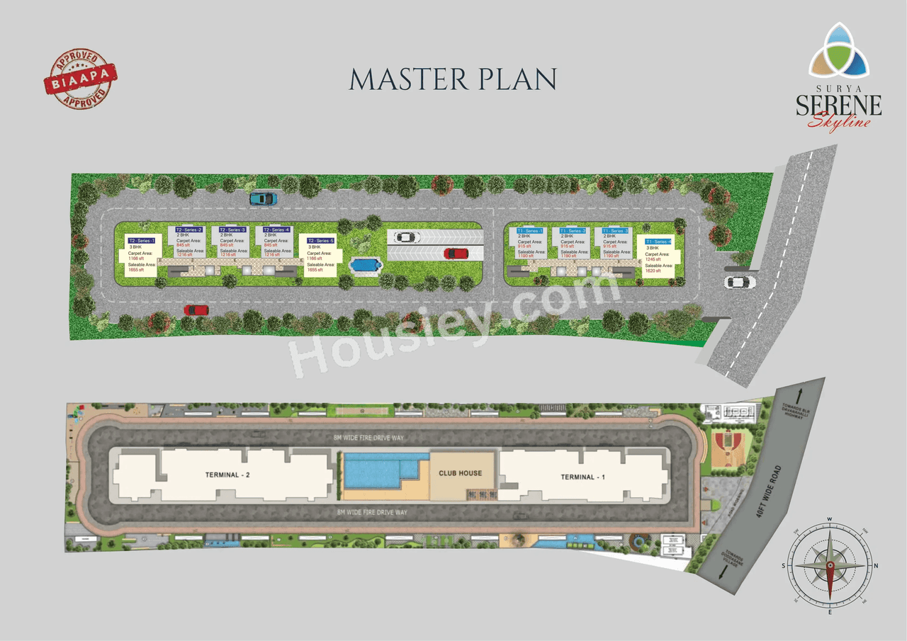 Surya Serene Skyline Floor Plan