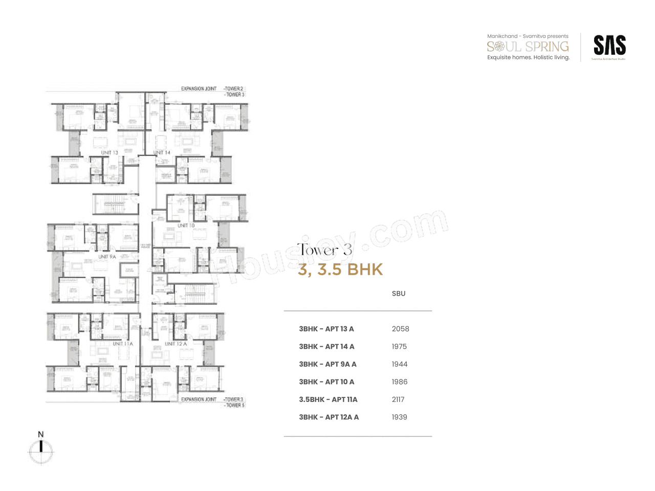 Svamitva Soul Spring Floor plan 4