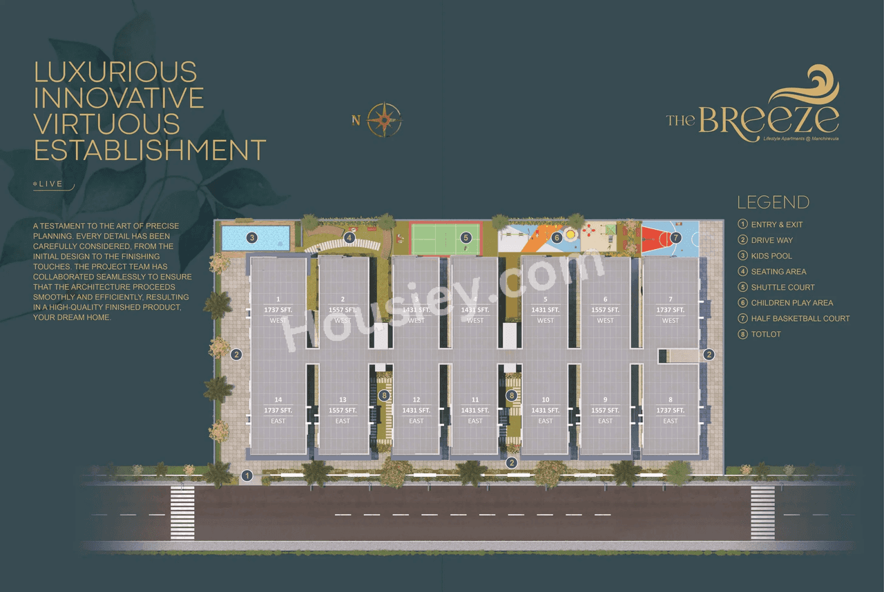 SVNR The Breeza Floor plan 1